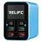 Быстрое зарядное устройство RELIFE Q4 / 2xUSB QC / 2xType-C PD / TFT дисплей / 72W Max / Blue