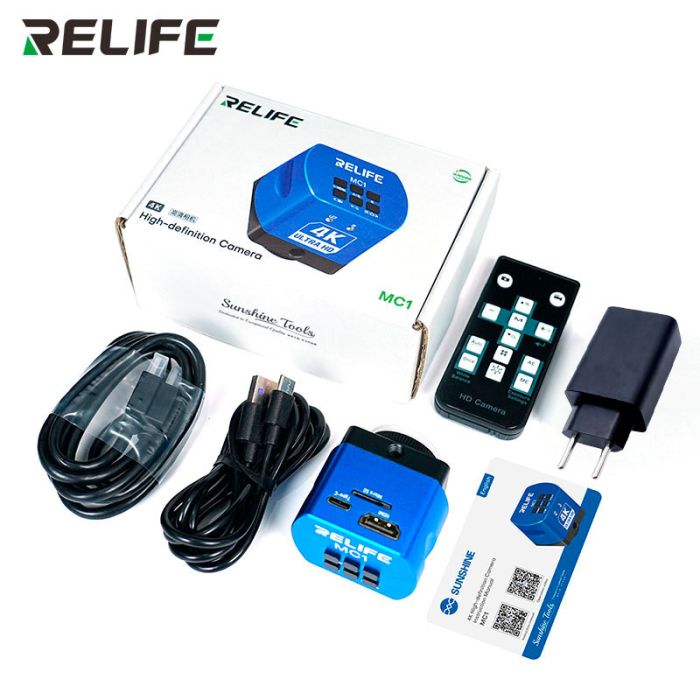 Цифрова камера для мікроскопа RELIFE MC1 4K Ultra HD / Сенсор Sony / HDMI Type-C