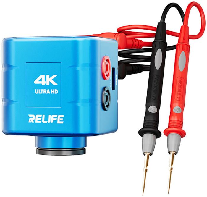 Цифрова камера для мікроскопа RELIFE MC2 4K HD з Мультиметром / Сенсор Sony / HDMI Type-C