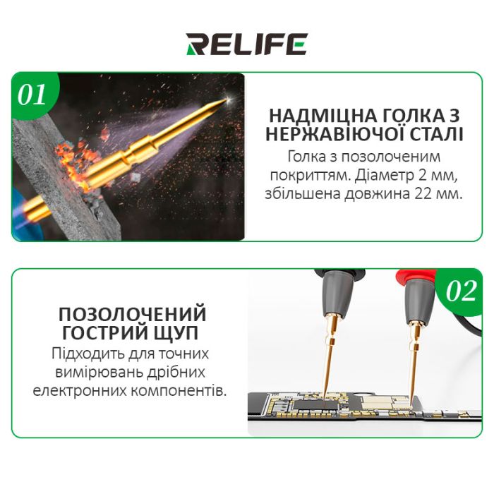 Цифрова камера для мікроскопа RELIFE MC2 4K HD з Мультиметром / Сенсор Sony / HDMI Type-C
