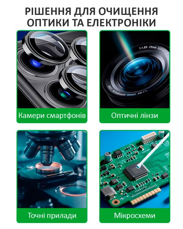 Палочки полимерные антистатические RELIFE RL-094A для очистки модуля камеры, 10 шт.