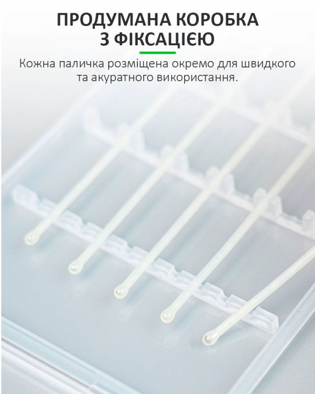 Палички полімерні антистатичні RELIFE RL-094A для очищення модуля камери, 10 шт.