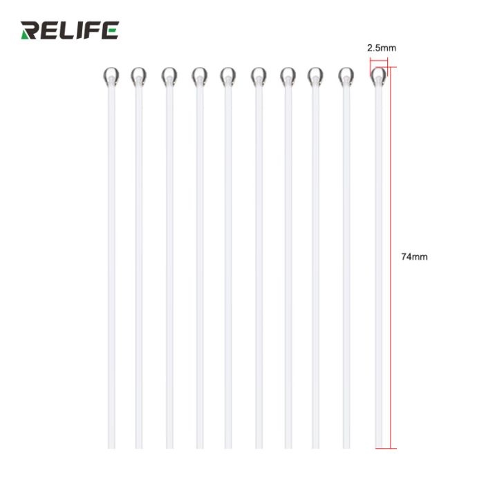 Палочки полимерные антистатические RELIFE RL-094A для очистки модуля камеры, 10 шт.