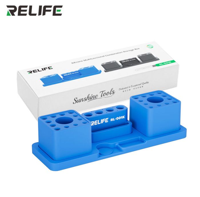 Органайзер для інструментів RELIFE RL-001K силіконовий / термостійкий / модульний / Blue