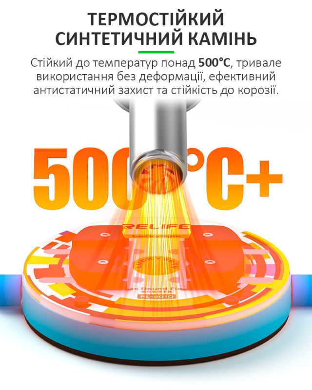 Тримач термостійкий RELIFE RL-601Q для ремонту плат, мікросхем, BGA