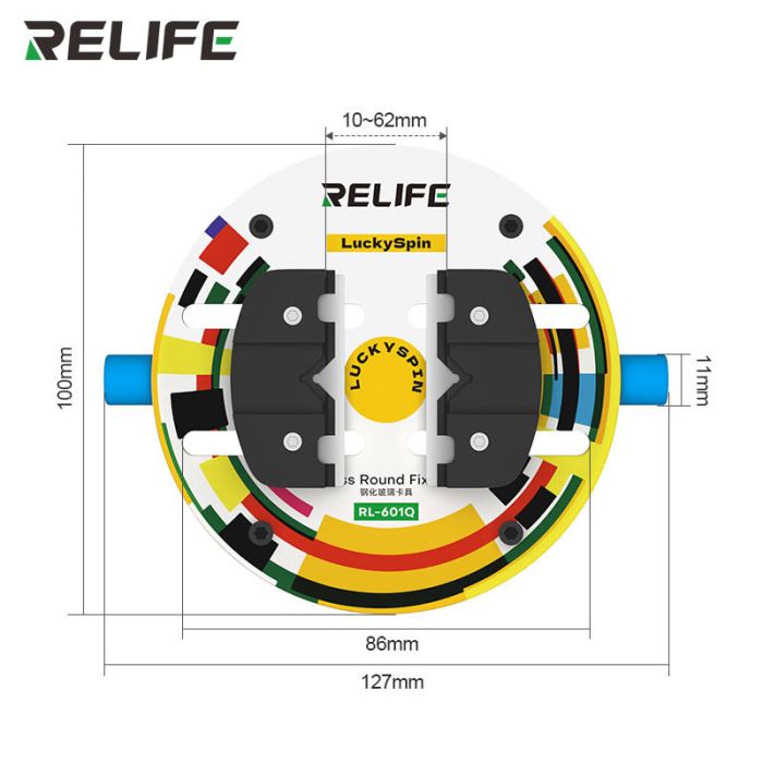 Тримач термостійкий RELIFE RL-601Q для ремонту плат, мікросхем, BGA