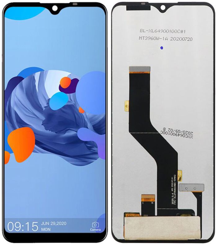 Дисплей + сенсор Oukitel C19 / C19 Pro Black - p/n: FPC-XL6490270QC-54