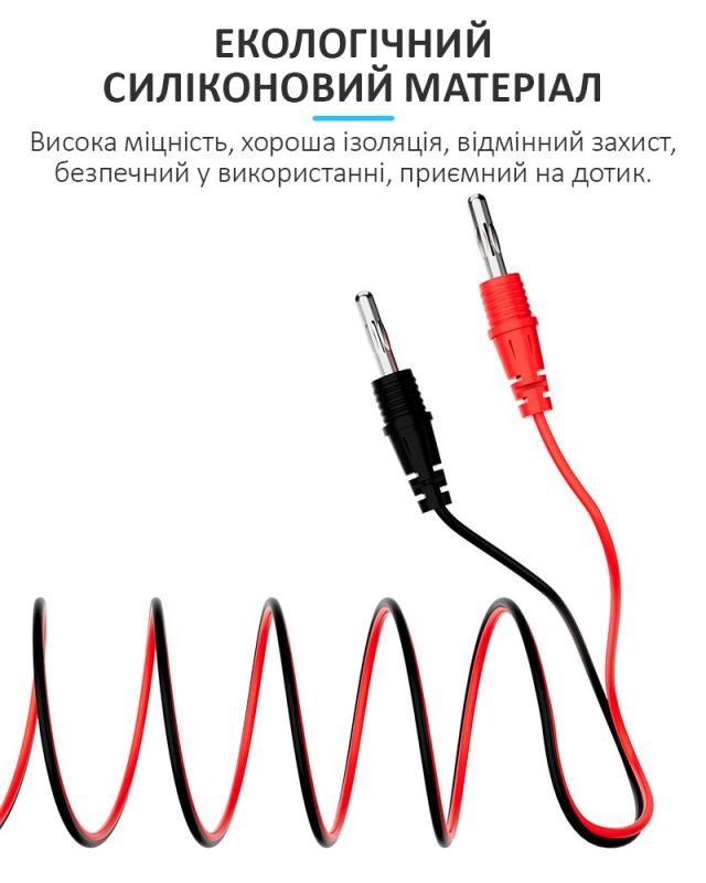 Кабелі для блоків живлення SUNSHINE SS-905K V2.0 силіконові / конектори для плат iPhone 7 - 17
