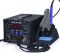 Паяльная станция 2 в 1 WEP 948-I / паяльник + вакуумный оловоотсос / 200-480°C / 90 Вт