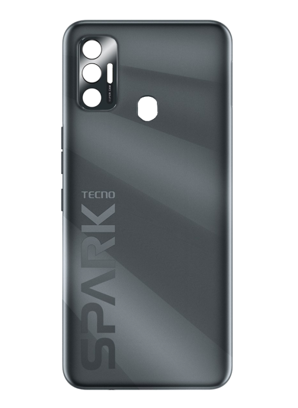 Задняя крышка для Tecno Spark 7 (KF6N) Magnet Black