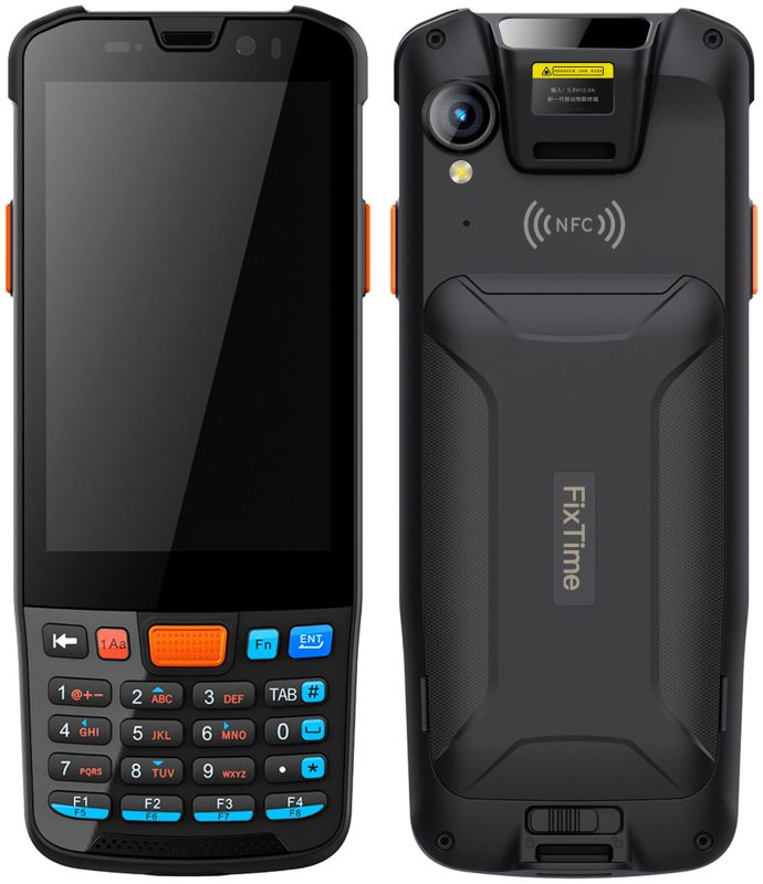 Термінал збору даних FixTime KP36 / 4'' IPS / 4+64 ГБ / Android 14 / NFC / IP67 / 5000 мА·год