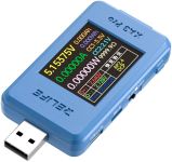 Багатофункціональний USB тестер RELIFE XA3 Pro / 1.77'' / Type-C / Синхронізація з ПК / 4-24В / 6.5A