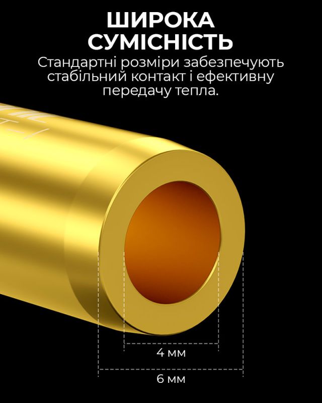 Жало для паяльника Mechanic 900M-T-IS / прецизійне / для ремонту датчиків / вигнутий конус