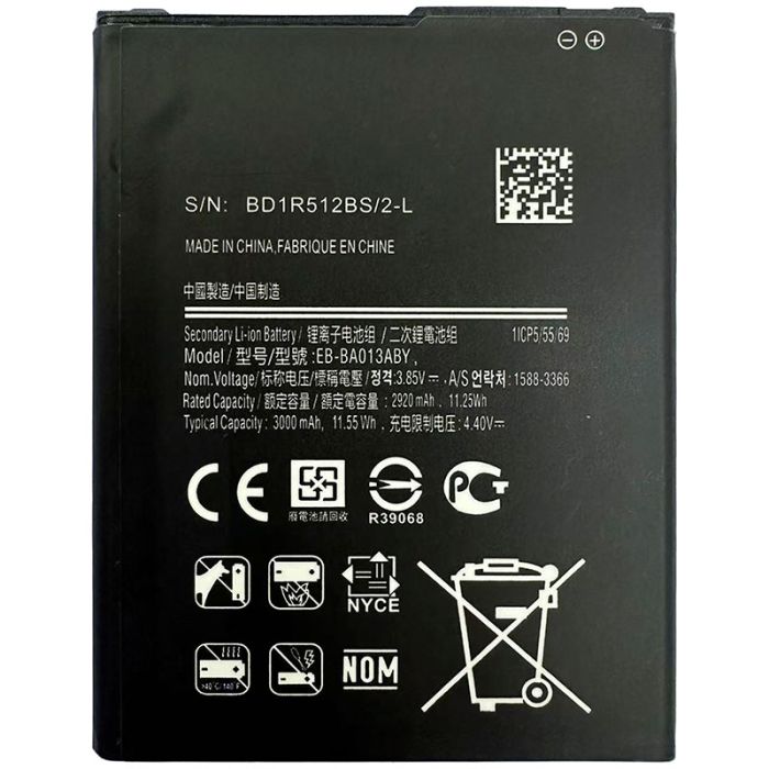 Аккумулятор для Samsung Galaxy A01 Core / A013 / A3 Core / M01 / EB-BA013ABY (3000 mAh)
