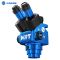 Мікроскоп тринокулярний Sunshine M9T / 6X-45X / адаптер CTV 0.5X / WF10X/25 / без штатива / Blue