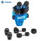Мікроскоп тринокулярний Sunshine M9T / 6X-45X / адаптер CTV 0.5X / WF10X/25 / без штатива / Blue