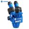 Мікроскоп тринокулярний Sunshine M9T / 6X-45X / адаптер CTV 0.5X / WF10X/25 / без штатива / Blue