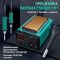Паяльная станция 3 в 1 YIHUA 853AAA-II / паяльник C245 + термофен + сепаратор / USB / 1250 Вт