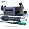 Паяльная станция 2 в 1 WEP 902D-IV / термофен + паяльник T12 / 3 канала памяти / 775 Вт