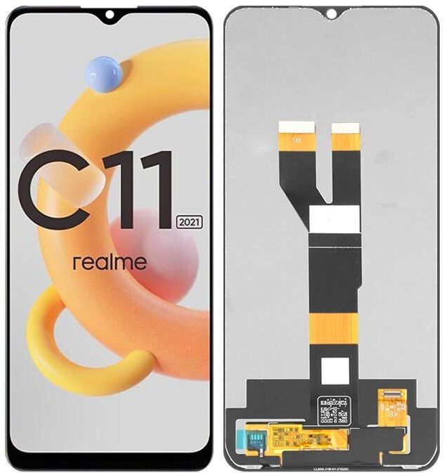Дисплей + сенсор Realme C20 RMX3063 / RMX3061 Black - p/n: TXDI650EBAPU-41
