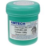 Флюс-паста AMTECH NC-559-ASM / без содержания галогенов / зеленая банка 100г