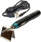 Паяльник WEP 947 USB портативный с подставкой (питание от USB 5V, 9W, t 500 гр C)