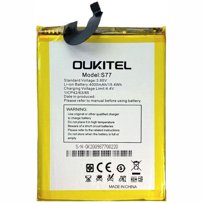Акумулятор для Oukitel C18 Pro / S77 / 4000 mAh