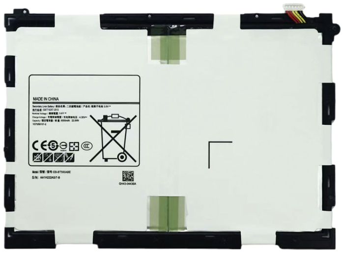 Акумулятор для Samsung T550 Galaxy Tab A 9.7 / EB-BT550ABE / EB-BT550ABA / 6000mAh