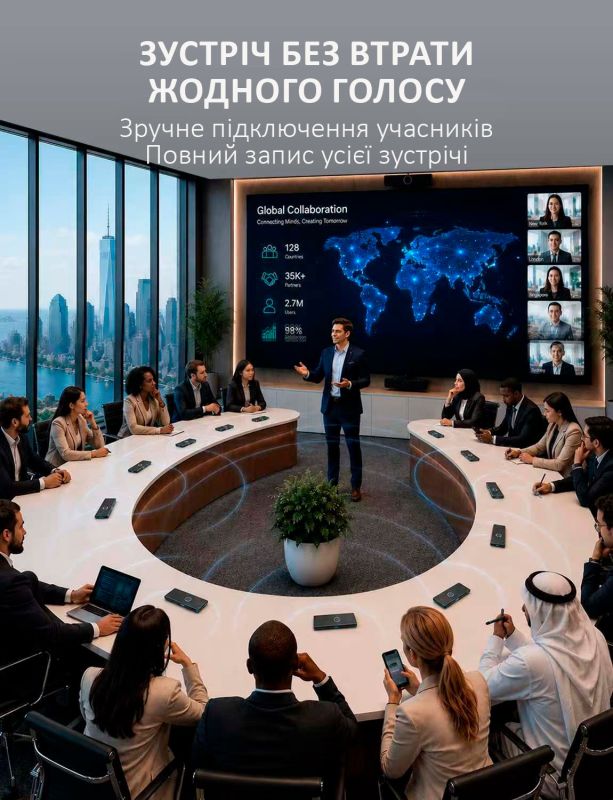 Голосовой переводчик Timekettle X1 Meeting автономные наушники без приложений, 52 языка, онлайн, офлайн