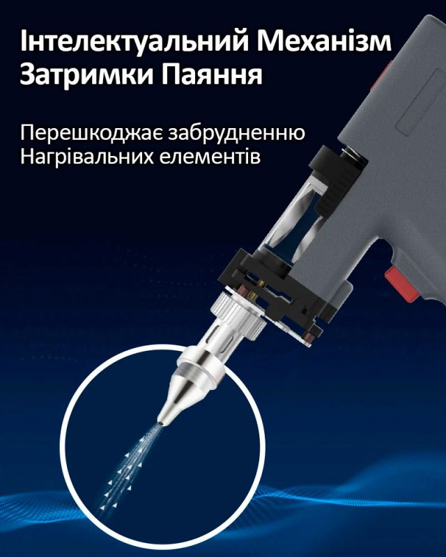 Демонтажна паяльна станція Quick TV2 / вакуумний олововідсмоктувач / LCD дисплей / 300-500°C / 200 Вт