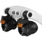 Лупа окуляри бінокулярні Magnifier 32521-SX з LED підсвіткою / збільшення 3X 4X 5X 6X 7X 10X