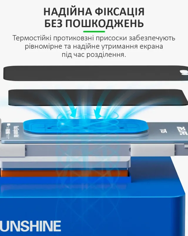 Платформа для сепаратора RELIFE TX5 універсальна для iPhone 12-17 та Android