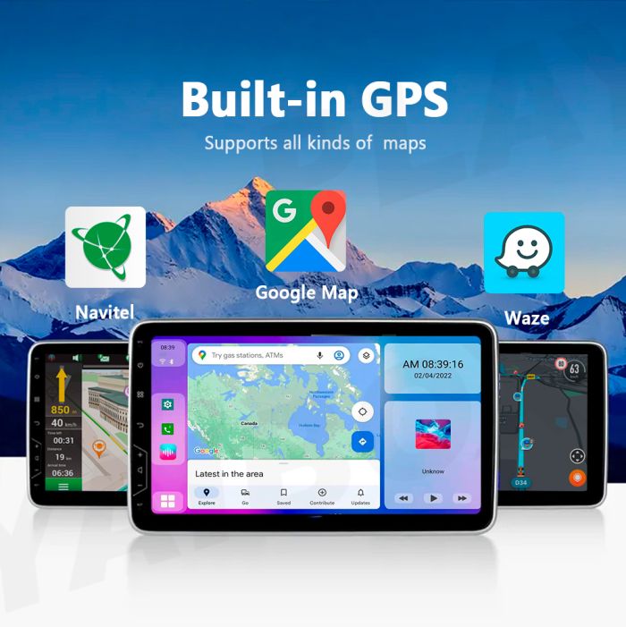 Автомобільний CarPlay Mini Box UX-999 Pro / 64 ГБ / Android 9