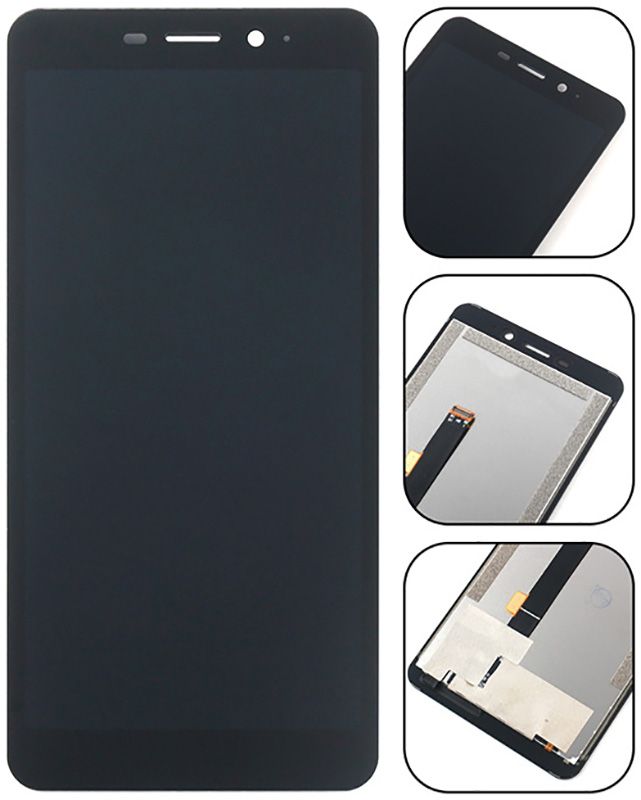 Дисплей + сенсор Ulefone Armor X9 / X9 Pro Black - p/n: S-T550NKI003P-V02-12