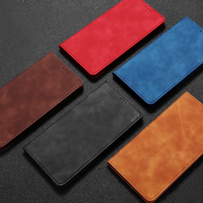 Чохол-книжка Black TPU Magnet for Xiaomi Redmi 10 Red