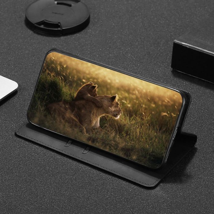 Чохол-книжка Black TPU Magnet for Xiaomi Redmi 10 Red