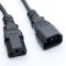 Кабель питания вторичный XP-459 IEC C13 - C14 / для ИБП UPS / 1.5мм / 1.5м