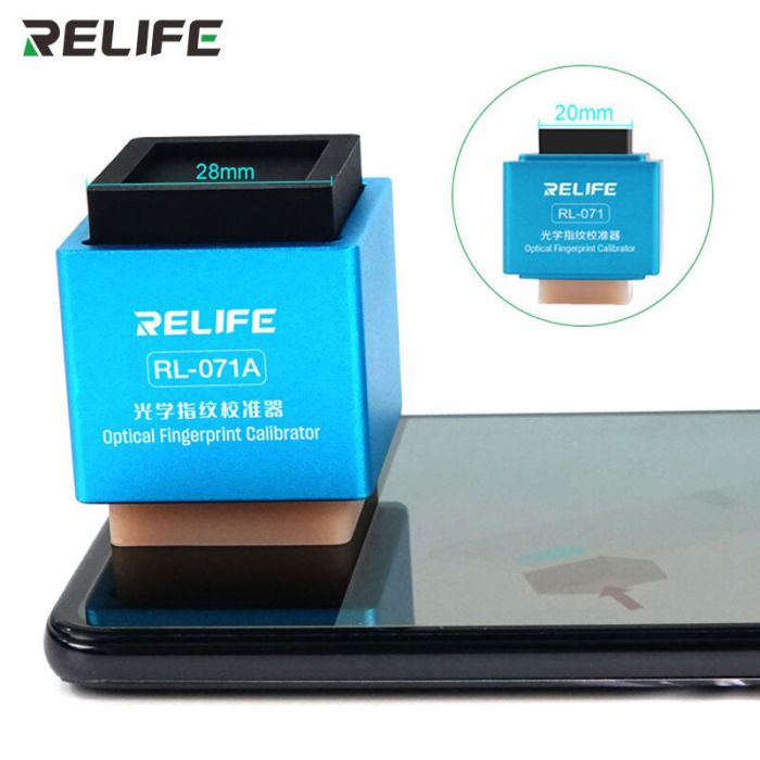 Програматор оптичний RELIFE RL-071A для калібрування відбитка пальця для Huawei, Vivo, Xiaomi, Oppo