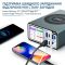 Зарядна станція AiXun DP20 / 8 USB / швидка зарядка QC4.0 PD3.0 + бездротова / 8А / 200Вт
