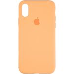 Чохол-накладка Original Full Soft Case для iPhone X/XS Papaya