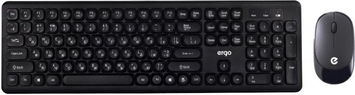 Комплект беспроводной ERGO KM-250 WL