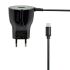 Мережевий зарядний пристрій Gelius Ultra Edition USB + Type-C 2A Black 1.2m