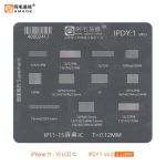 Трафарет BGA Amaoe IPDY:1 V4.0 микросхема сенсора iPhone 11 / 12 / 13 / 14 / 15 / 0.12 mm