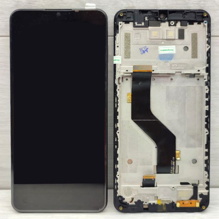 Дисплей + сенсор із передньою панеллю для Oukitel C19 / C19 Pro Black