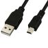 Кабель USB 2.0 - mini USB (AM/Mini 5 pin) Чорний 0.5м