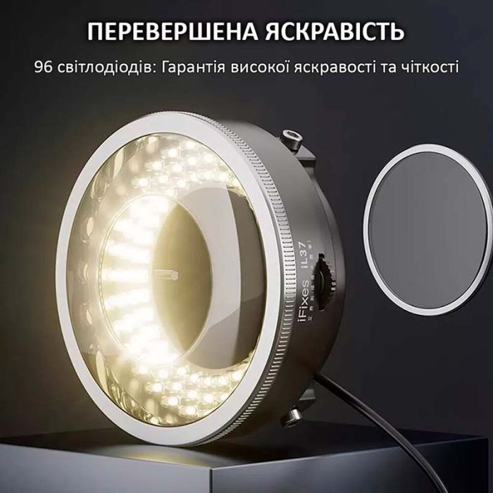 Подсветка для микроскопа IFixes il37 светодиодная / антибликовая / 96 диодов