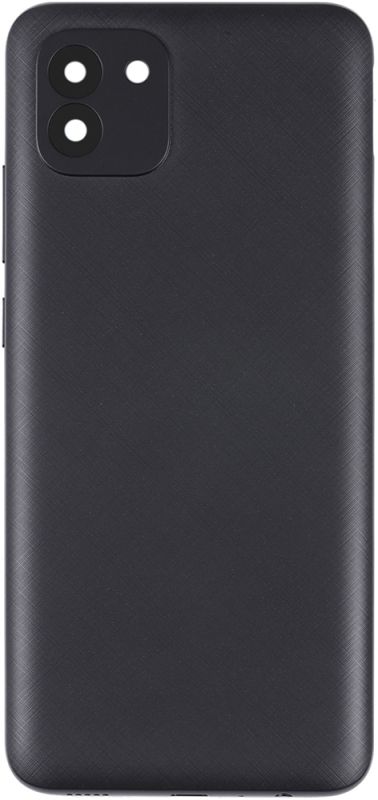 Задняя крышка для Samsung Galaxy A03 Black