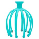 Масажер ручний для голови восьминіг Turquoise