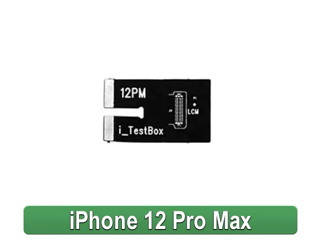 Шлейф тесту сенсора, дисплея, модуля для Relife TB-01 Pro / Ultra / Apple iPhone 12 Pro Max
