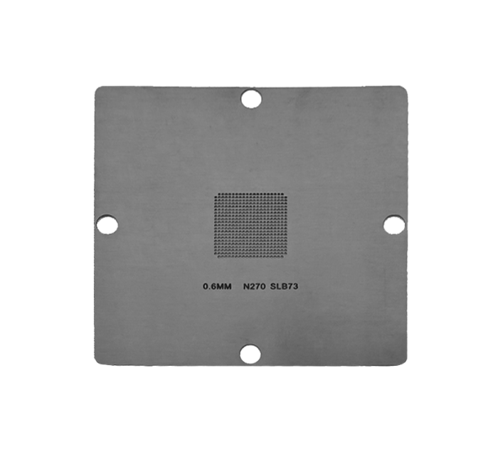 Трафарет BGA прямого нагріву N270 SLB73 (0.60 mm) 90 x 90 mm